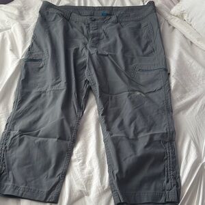 Eddie Bauer Dark Gray Capris